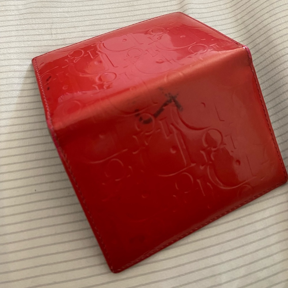 Dior card holder wallet